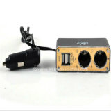 12 V Car Cigarette Lighter / Charger /Adapter /Socket with 2 USB Ports
