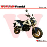 150cc Race Bike, Wonjan-Suzuki Engine, Motorcycle, Mini Gas Diesel Motorcycle (Blue and White)