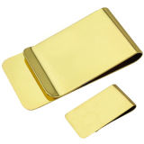 Stainless Steel Golden Money Clip (JJ-SS-MC02-02(golden)