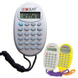 8 Digits Pocket Calculator with Hanging Cord LC309