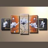 Flower Oil Painting on Canvas (MDHH-5018)