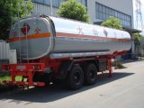 30000L Carbon Steel Q345 Tank Trailer for Chemical Fluid Delivery Hzz9290ghy