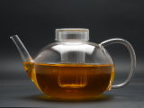1000ml Heat Resistant Glass Teapot with Infuser Coffee Tea Leaf Herbal (made of borosilicate glass 3.3)