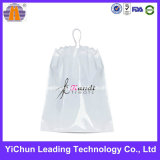 Customized Printed White Draw String Biodegradable Shopping Plastic Bag