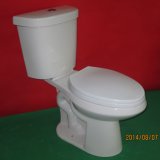 Dual Flush High Efficiency Elongated Two Piece Toilet