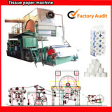 2880mm 10 Ton/Day Toilet Tissue Paper Making Machine Using Wheat Stalk, Reed Stalk, Bamboo, Sugar Cane Bagasse, Cotton Lint, Wood Chips as Raw Material