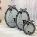 Hot Sale Sex Photo Frame Elegant Diamond and Pearl Frame Photo Voal Picture Photo Frame for Wedding / Christmas / Birthday Gift