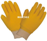 Cotton Jersey Lining Latex Coated Work Gloves