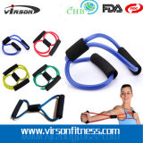 Fitness Gym Pilates Stretch Resistance Bands Tubes