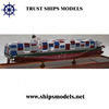 Resin Craft 30cm Small Miniature Model Container Ship