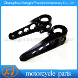 High Quality Silver Anodized CNC Billet Alloy Fork Mounted Headlight Brackets