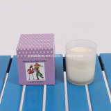 Lavender & Eucalyptus Scented Glass Gift Candle