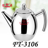 Stainless Steel Round Coffee Kettle (FT-3106-XY)