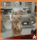 Grape Surround Body Marble Stone Carving Figure (NS-11F04)