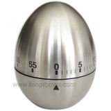 Custom Stainless Steel Egg, Apple Shape Michanical Kitchen Timer