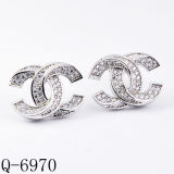 New Design 925 Silver Fashion Earrings Jewellery (Q-6970)