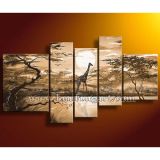Group Landscape Animail Oil Painting for Home Decoration (KLAA-0135-37)
