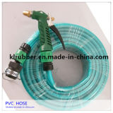 Fiber Reinforced Garden Clean PVC Hose with Fittings