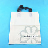 Plastic Frosted Shopping Bags for Gift Packing & Promotion
