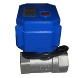 Stainless Steel Motorized Ball Valve for Water Treatment, 3/4