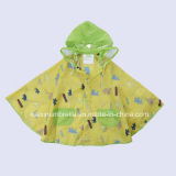 Hot Sale Kids Printing Waterproof Raincoat