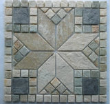 Mosaic Slate, Slate Flagstone Slate on Mesh for Outdoor, Natural Slate Wall Panel/Cultured Stone/Ledgestone
