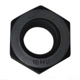 Structural Nuts with Black Finish for Industry (A563/DIN6915)