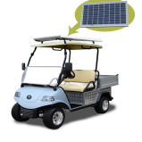 The Solar Panel Golf Cart with Cargo Truck Del3022dh
