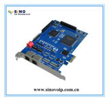 Easy Install 2 Ports E1 Asterisk PCI-E Card Same as Digium Card Supports Industry Standard Telephony and Data Protocols