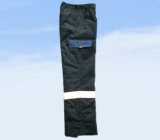 Men's Reflective Tape Work Trousers Work Pants Cargo Pants