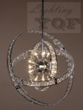 Crystal Multi-Circle Pendant Lamp (YQF1209D50CR)