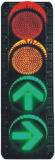 LED Traffic Signal Light (FX300-3-ZGSM-4)