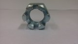 Hex Castle Nuts with Zinc Plated M20 (DIN935)