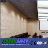 Auditorium Sound Insulation Wooden Acoustic Panel