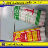 Aoyin 10g-90g Paraffin Wax Candle/ White Candles for Africa