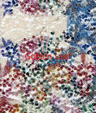 Printed Sequin Product 3mm+6mm Sequin in Chinese Brush Drawing Style (JPX1127)