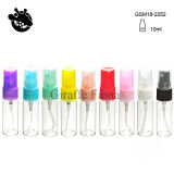 Clear Glassware with Colored Perfume Sprayer Nozzle