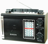Multifunction Radio with USB/SD and Rechargeable Battery (HN-3314UAR)