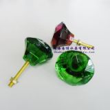 Agaricus-Shape Crystal Knobs With 49mm Dia. (014-49 -EDJ)
