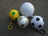 Plastic Disposable Dia 8cm Football Raincoat for Promotion Gifts