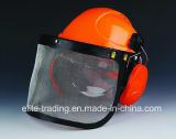 3 in 1 Safety Kit, Safety Helmet with Face Shield and Ear Muff