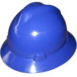 Japanese Type Blue HDPE Safety Helmet for Industrial Mining