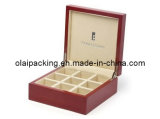 Red Lacquer MDF Wooden Tea Box (EZCYH24)