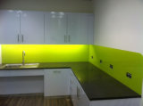 Color Painted or Printed Splash Back Glass