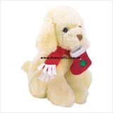 Stuffed Cute Plush Christmas Dog Toys