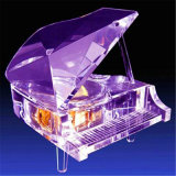Mini Crystal Piano Music Box for Holiday Gift