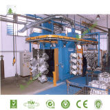 Continuous Overhead Rail Shot Blast Cleaning Machine