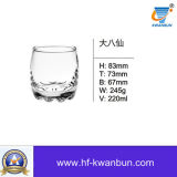 Machine Blow Glass Cup Ellipse Tea Cup Glassware Kb-Hn0296