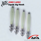Plastic Squid Fishing Jig, Squid Connection Hooks, Commercial Fishing Tacklejsm01-6082