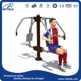 New ISO/GS Approval Galvanized Steel Tube Double Seated Chest Press Outdoor Fitness Equipment